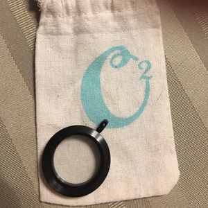 Origami Owl medium black locket only